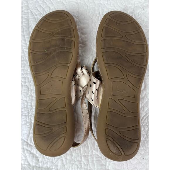 BOC Born Concept Women's Copper Flat Strap Sandals - Size 7.5M - Picture 4 of 10